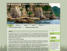 Tablet Screenshot of intenvironment.com